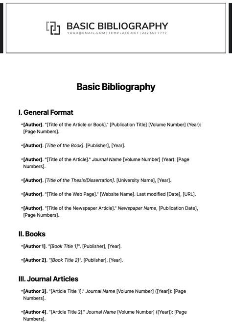 Bibliography Website Example 的图像结果