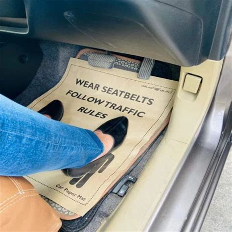 Car Paper Mat - Car Disposable Mat Manufacturer from New Delhi