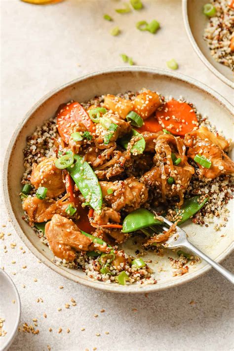 Chicken Teriyaki Bowls - The Defined Dish