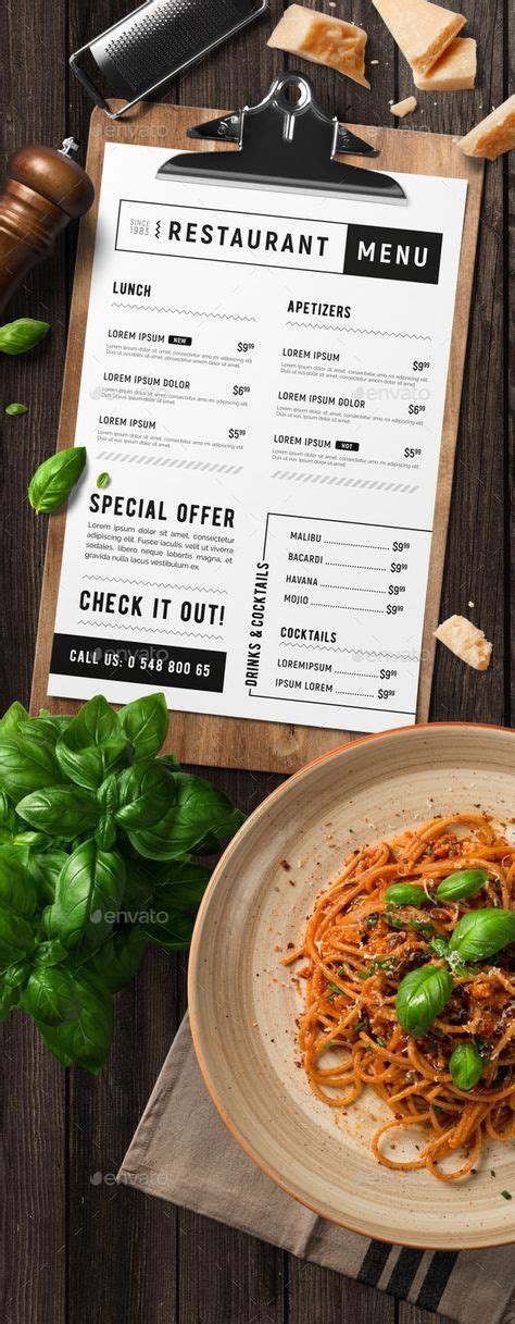 Simple Food Menu Design 的图像结果