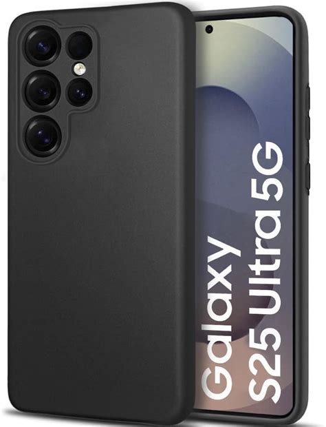 SPAZY CASE® Samsung Galaxy S25 Ultra Back Cover | Rubber Case with Soft ...