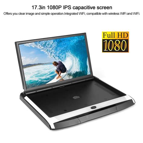 Buy ESTINK Flip Down Monitor, Ceiling Roof Mount TV WIFI HDMI USB SD ...