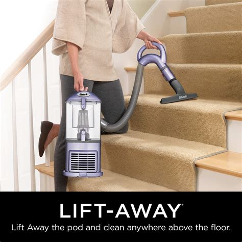 Shark NV352 Navigator Lift Away Upright Vacuum with Wide Upholstery and ...