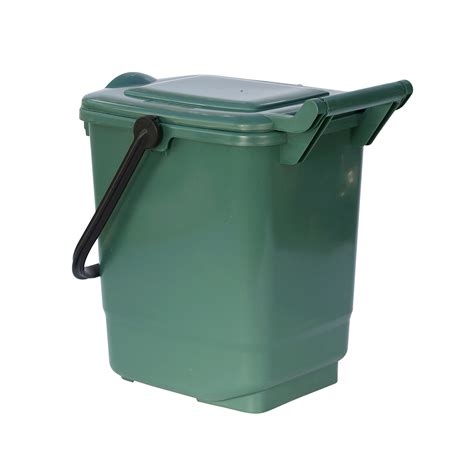 Large Compost Caddy Green For Food Waste Recycling 23 Litre ...