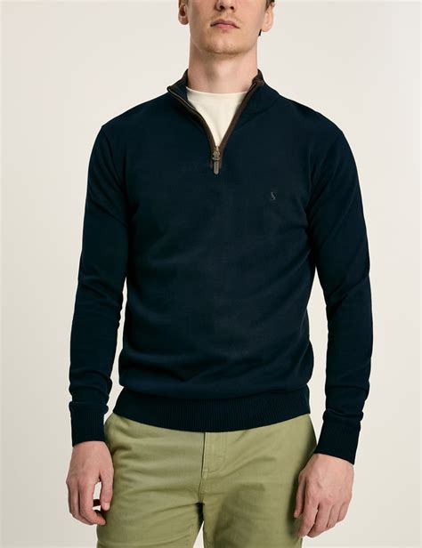 Men’s Half-Zip Jumpers at M&S