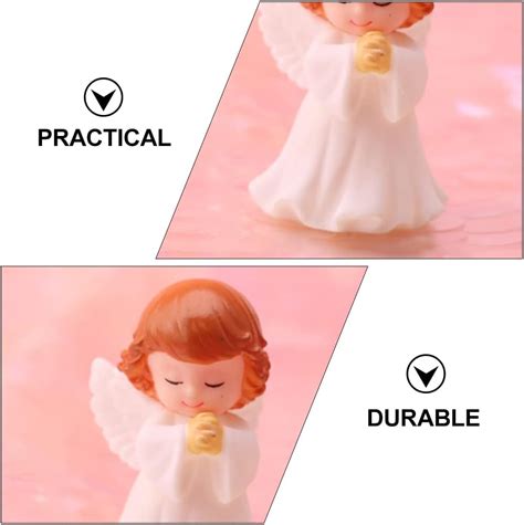 Buy Totority Cherub Decor 3 Pcs Baby Statue Praying Figurine Ornament ...
