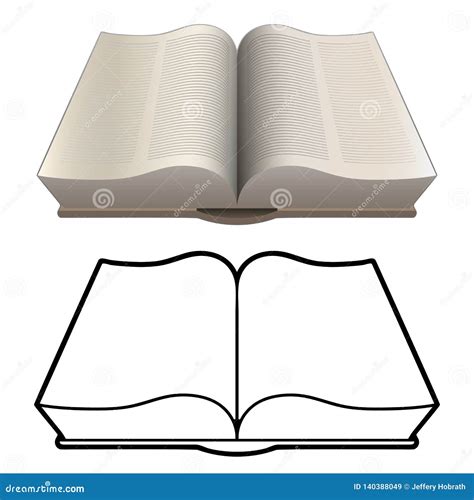 Open Bible Drawing