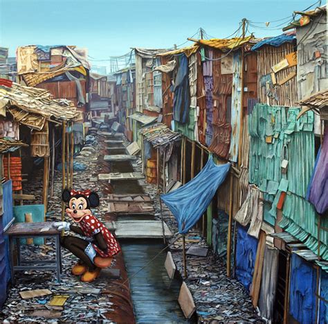 Disneyland in Dharavi: The artist who inspired Banksy explains why he ...