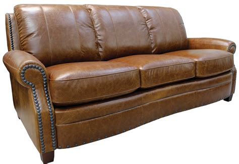 Ashton Italian Leather Sofa from Luke Leather | Coleman Furniture