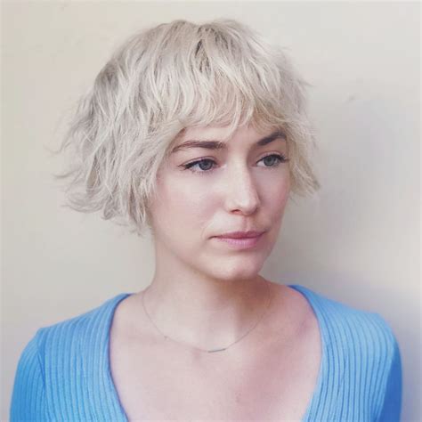 10 Shaggy Bob With Bangs Ideas For The Coolest, Most Effortless Look