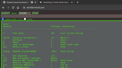 Serial Terminal Tutorial 的图像结果