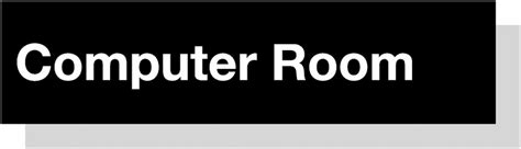 Computer Data Processing Area Signage Signs 的图像结果