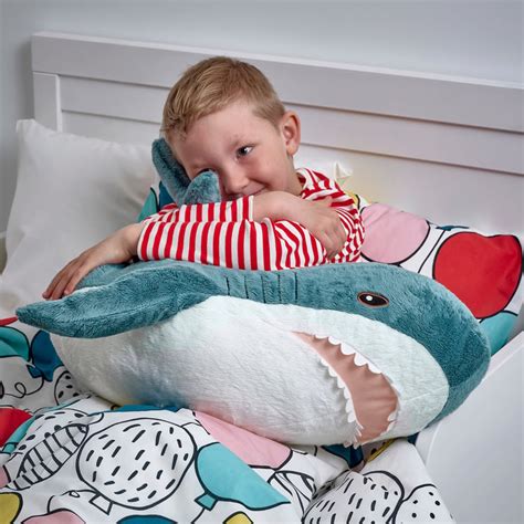 BLÅHAJ soft toy, shark, 100 cm (39 ¼") - IKEA