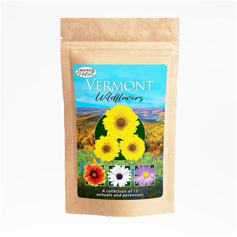 Vermont Wildflower SeedITSC Mix - Attracts Bees & Butterflies ...
