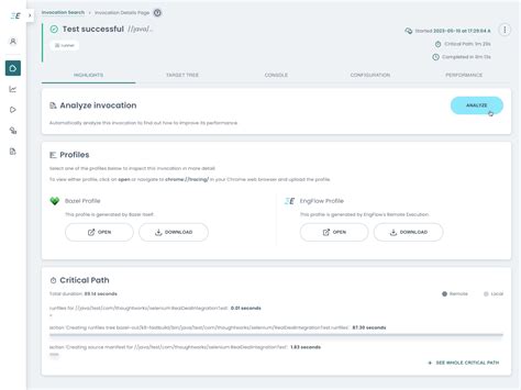 EngFlow — Build and Test UI for visible, shareable results