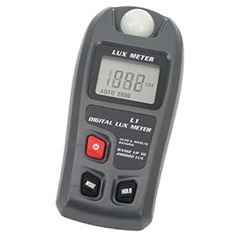 Light Meter, Large LCD Screen Easy Operation High Resolution ...