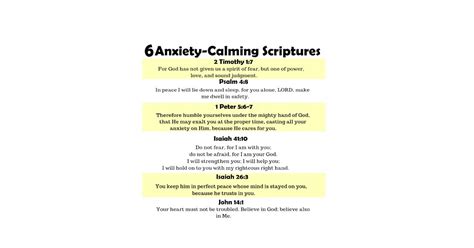 Image result for Calming Scriptures