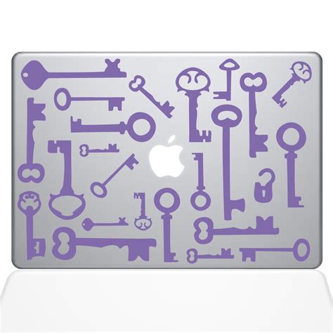 The Decal Guru Skeleton Keys MacBook Decal Vinyl Sticker - 12" MacBook ...