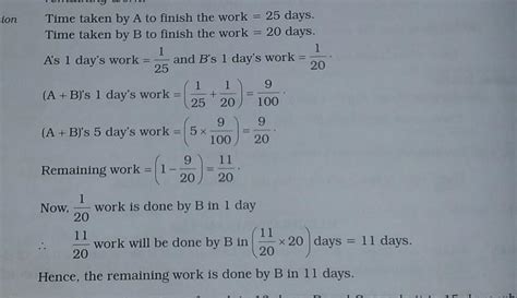 a can do a piece of work in 25 days and B can finish it in 20 days they ...