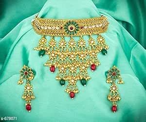 Buy Unique Look Oxidised German Silver Afghani Tribal Fancy Necklace ...