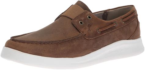 Tommy Bahama Men's Aeonian Relaxology Taupe Ankle-High Leather Slip-On ...