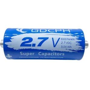 High-Performance 2.7V 3000F Supercapacitor for Energy Storage and ...