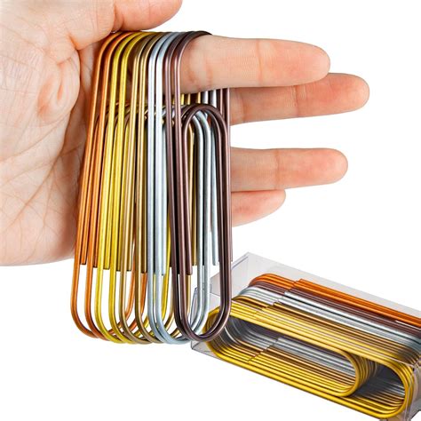 Amazon.com : 4" Inch Big Paper Clips, 20 Pcs Extra Large Paper Clips ...