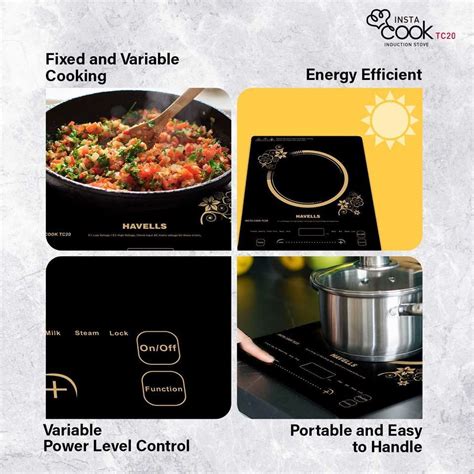 HAVELLS Insta Cook TC20 2000 W Induction Cooktop - Buy HAVELLS Insta ...