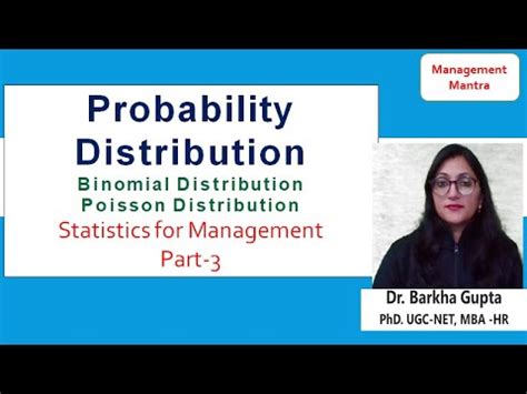 Probability Distribution Binomial Distribution Video Lecture - Crash ...