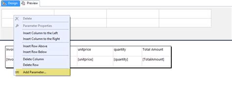 Image result for SSRS Example Add Parameters