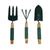 Gardening Tools Hand Tools Set | 3 pc set with grip handle