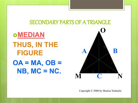Parts Of A Triangle