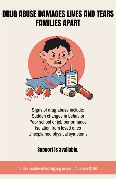 Free Drug Awareness Poster Templates to Edit Online