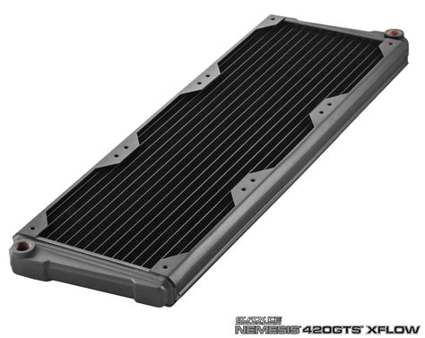 Black Ice Nemesis Radiator GTS 420 XFlow - Black - Hardware Labs - Radiators & Fans - Radiators ...