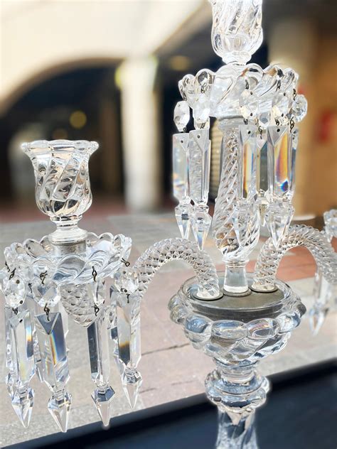 Baccarat Crystal Candlestick For Sale at 1stDibs | baccarat crystal ...