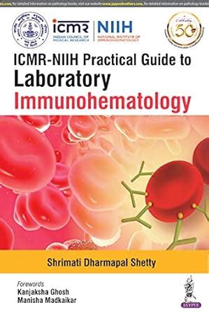 Buy ICMR-NIIH Practical Guide to Laboratory Immunohematology Book ...