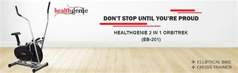 Buy Healthgenie Orbitrek Cross Trainer, Exercise Cycle Online at Low ...