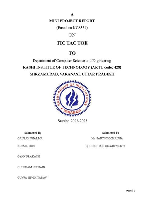 Synopsis of web music player final 2 - Page | 1 A MINI PROJECT REPORT ...