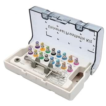 Dental Implant Torque Wrench Kit - 16pcs Universal Prosthetic ...