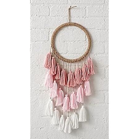 Amlavati Handmade | Half Moon Dream Catcher | Macrame Wall Hanging ...