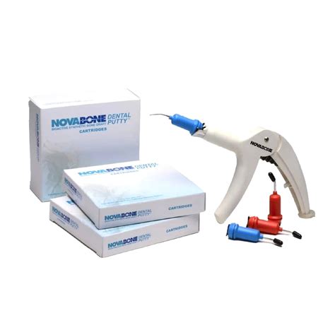 Novabone Dental Putty Cartridge Form Resorbable Bone Graft Material ...