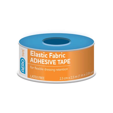 AeroTape Elastic Fabric Adhesive Tape 1in x 5.5yds ATE25 | Aero Healthcare USA