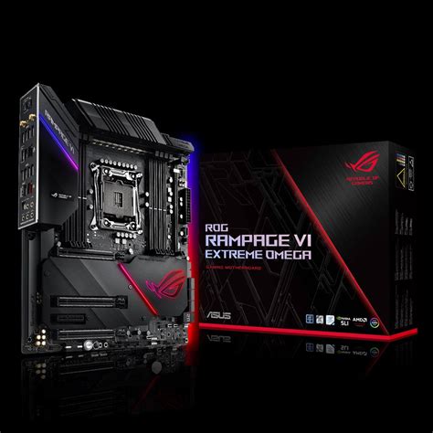 ASUS ROG RAMPAGE VI EXTREME OMEGA MOTHERBOARD – Computerspace