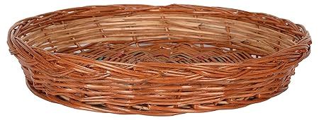 bharat traders Multi Purpose Basket|Set of 3 Tray|Brown|for Storage at ...