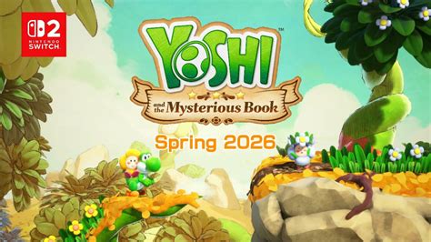Yoshi and the Mysterious Book is the Latest Yoshi Game, Coming to Nintendo Switch 2 in Spring 2026