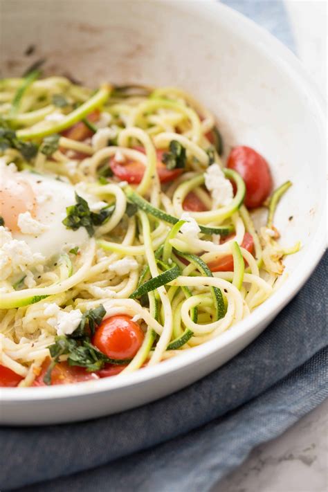 Inspiralized: Zucchini Noodle Egg Nests