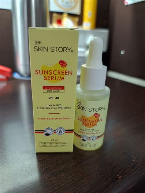 The Skin Story SPF 40 Invisible Sunscreen Serum | Radiant Protection ...