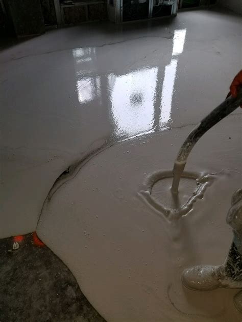 Gypsum Floor Underlayment - Poured Floors Group Of Companies