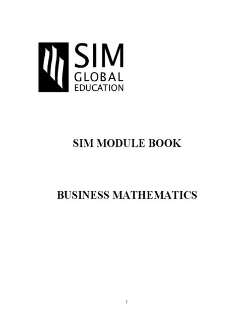 Image result for Business Math Book PDF