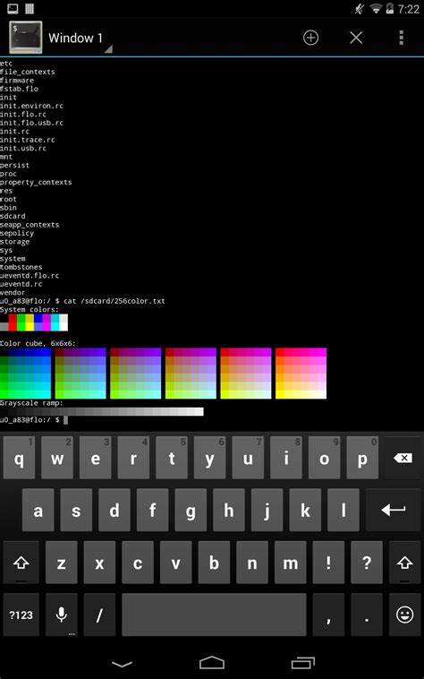Image result for Android Terminal Emulator Keyboard